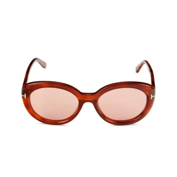 Tom Ford Lily-02 55mm Tinted Cat Eye Sunglasses - Picture 1 of 11